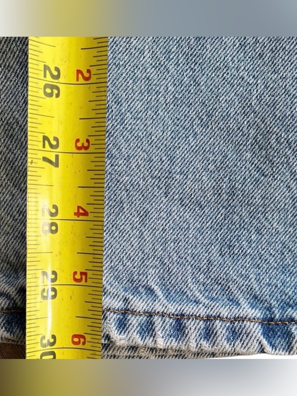 Vintage 90’s made in USA Levi's 550 tapered Jeans - Picture 5 of 7
